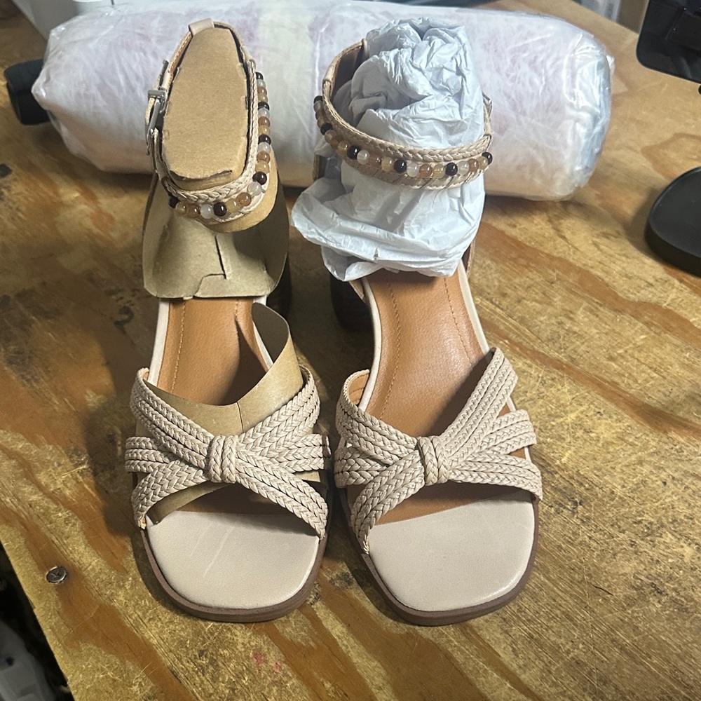 Lucky Brand Luckie Graphite Waxed Leather size 11 NWOT